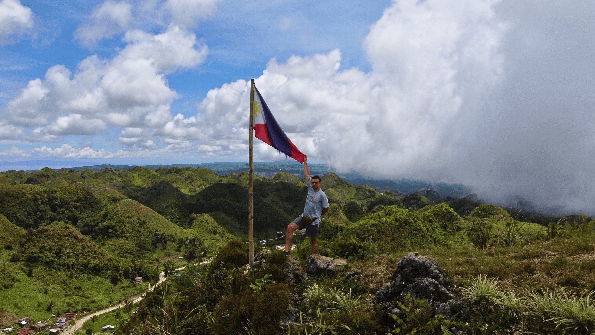 Scenic View of Osmena peak in Cebu