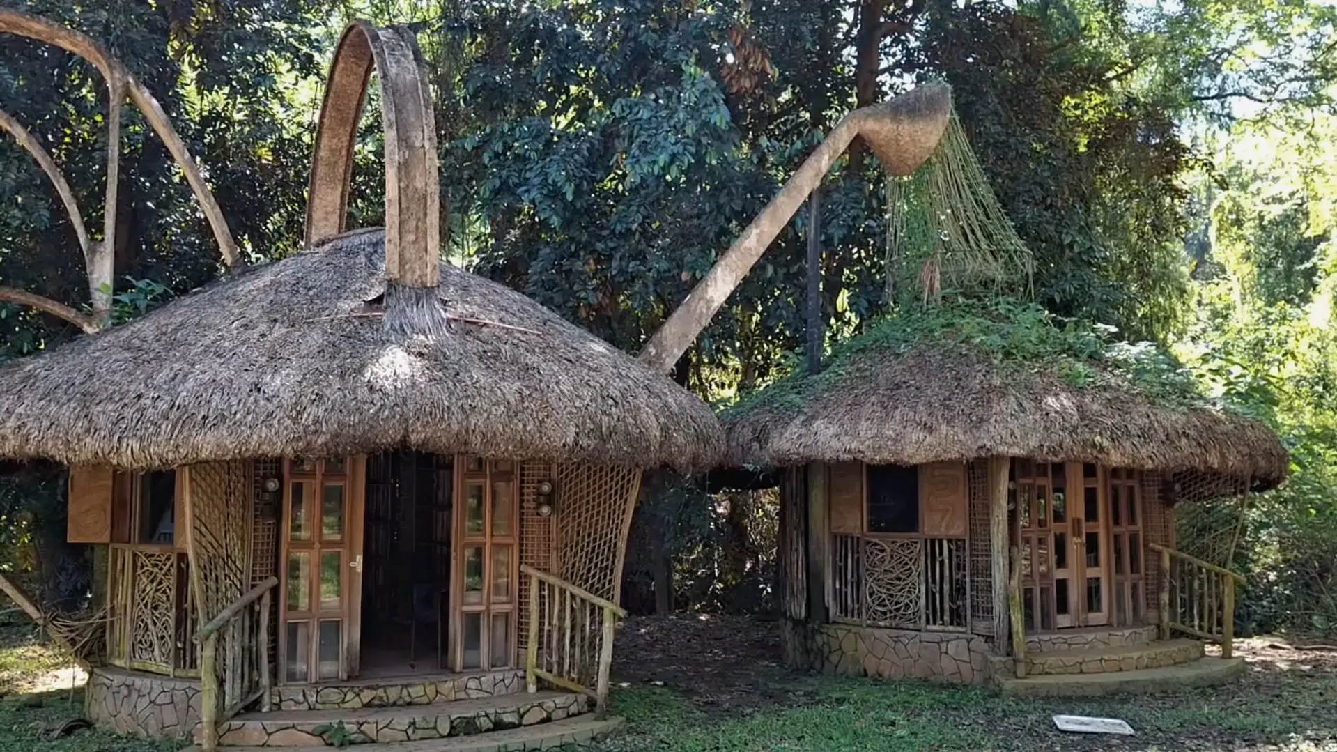 Members of the Bag-O tribe in traditional woven garments