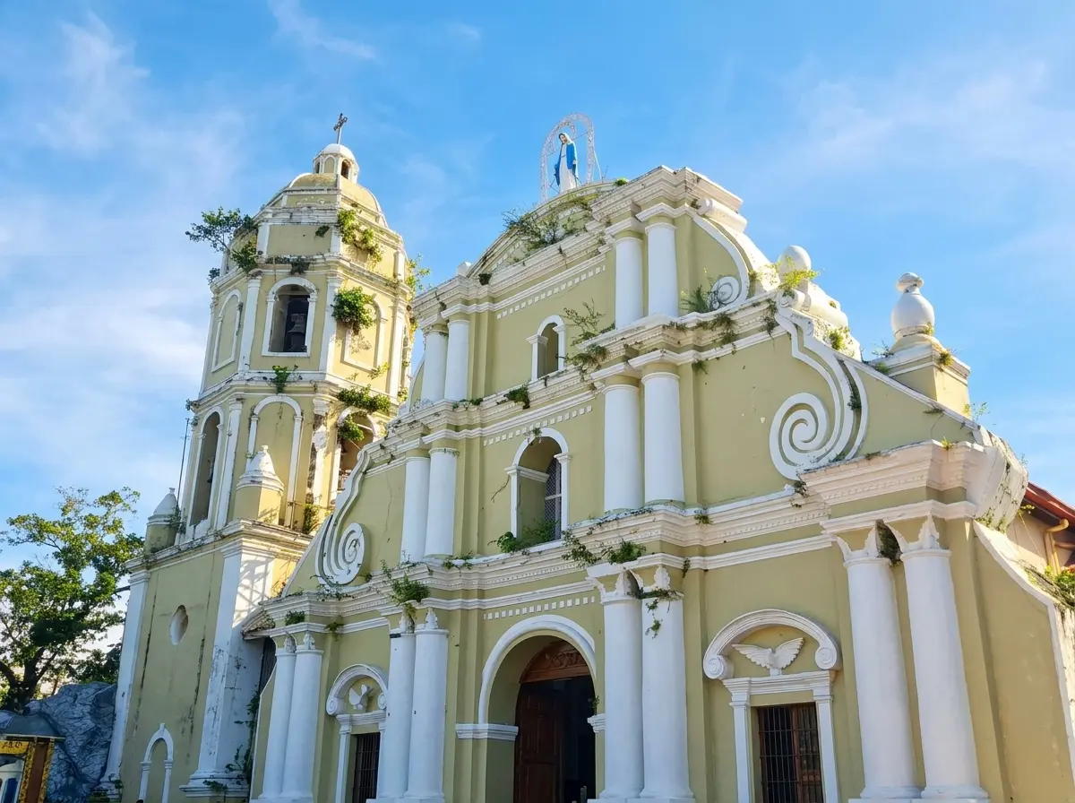 The Saint John De Sahagun Parish Church located next to the Dario Ancestral House