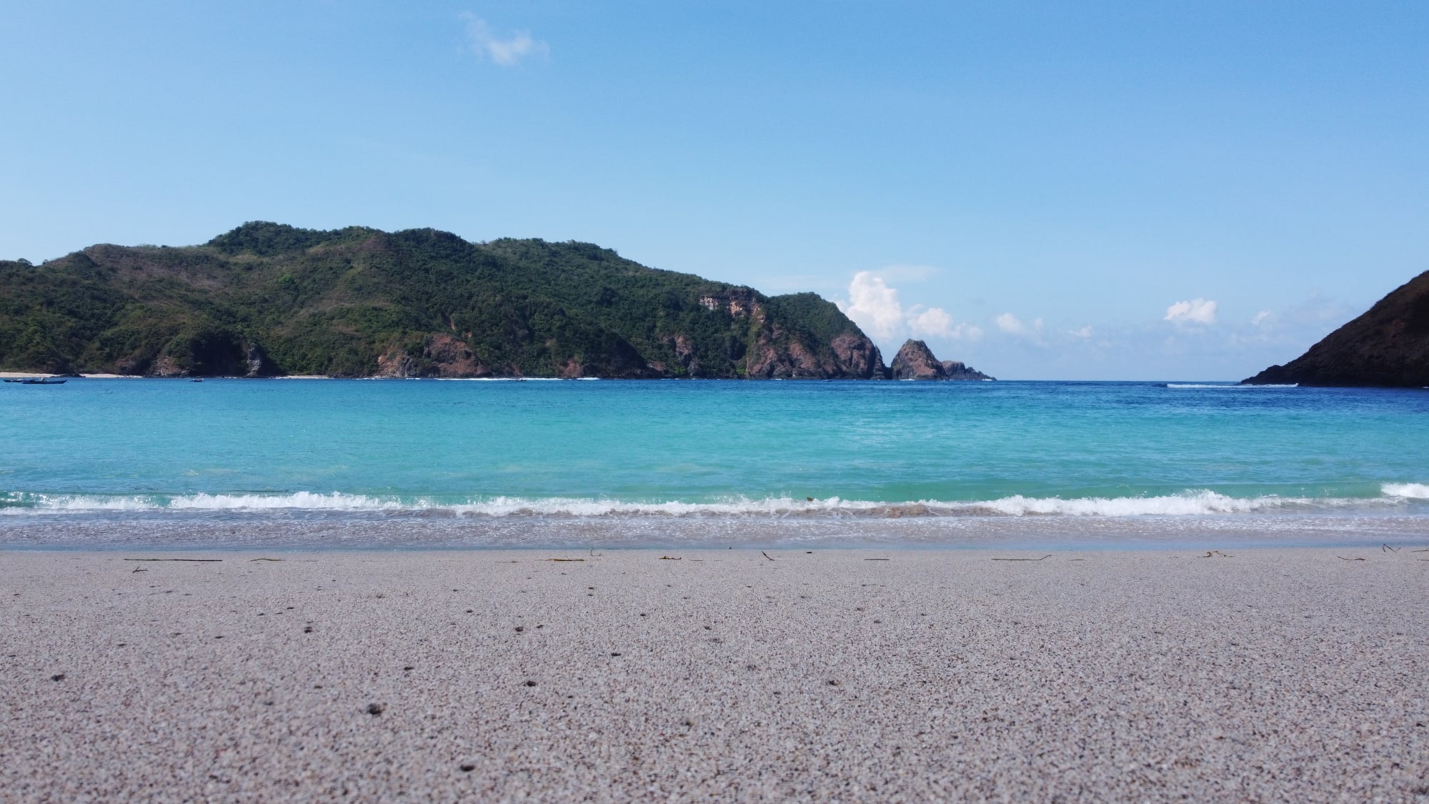 Scenic View from Mawun Beach Lombok